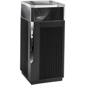 Router Mesh Wireless ASUS ZenWiFi Pro ET12 (1-PK), AXE11000, Tri-Band, acoperire 310m², Quad-Core 2.0GHz CPU, 256MB/1GB Flash/RAM, 2.5G dual-port, AiProtection Pro, Adaptive QoS, VPN server/client, IPTV, OFDMA, Beamforming, Link Aggregation, AiMesh