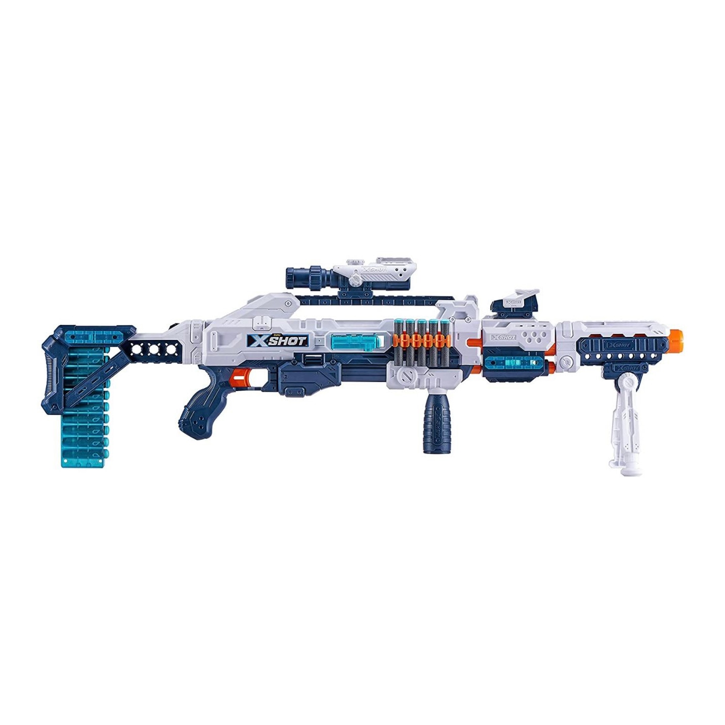 Pusca de jucarie, Zuru X-Shot Regenerator, Raza de actiune 27m, 48