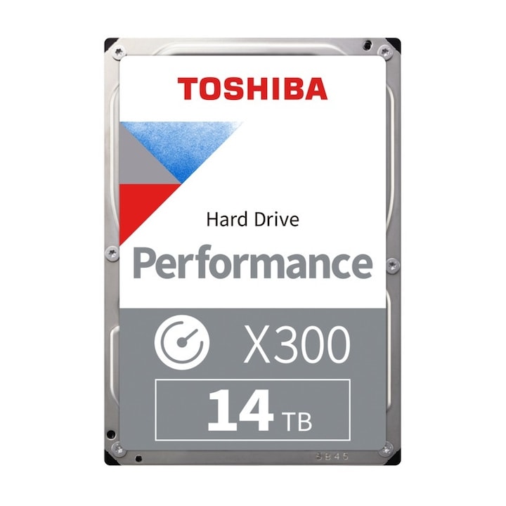 Хард диск Toshiba X300 - High-Performance Hard Drive 14TB (7200rpm/256MB), BULK HDWR21EUZSVA