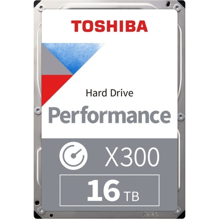 Хард диск Toshiba X300 - High-Performance Hard Drive 16TB (7200rpm/512MB), BULK HDWR31GUZSVA