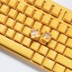Геймърскa клавиатура Ducky One 3, Жълт, USB