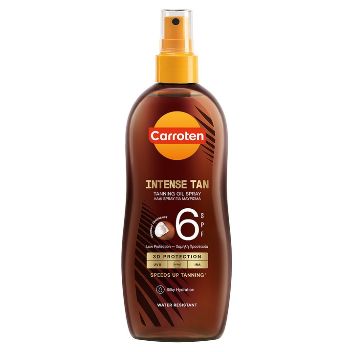 Ulei pentru protectie solara Carroten Summer Dreams Tanning Oil Deep Tan SPF6 200ml