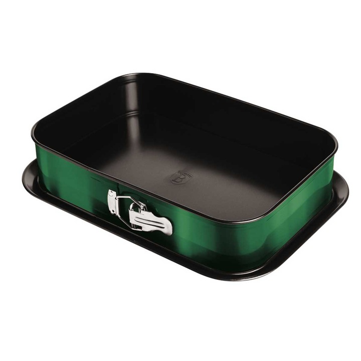 Тава за печене с подвижни стени Berlinger Haus, Emerald Bh-6461, Въглеродна стомана, 39x27x7,5 см