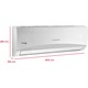 Aparat de aer conditionat multisplit Ariston 2 x 9000 BTU, Prios 55 dual XD0