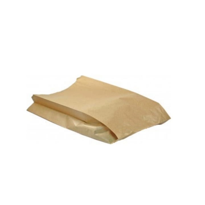 Set pungi hartie natur, 550 buc, dimensiune 25x8x36 cm