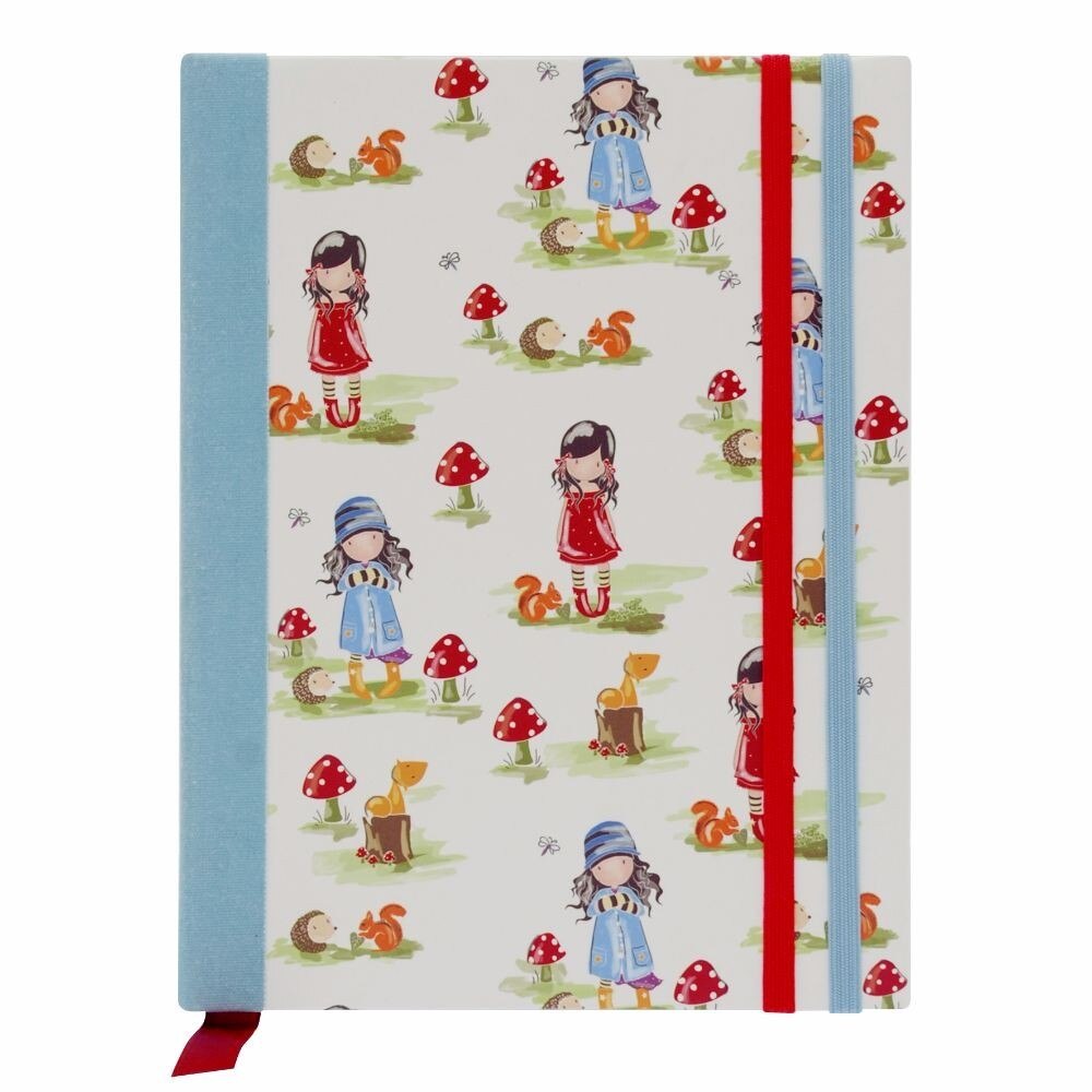 Agenda coperti tari Gorjuss Pastel Toadstools, 17 x 13 x 2 cm