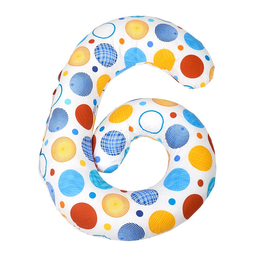 Perna 3 in 1 de gravida si alaptat BabyNeeds, Cerculete colorate
