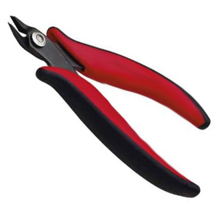 Cleste, Cimco, taietor diagonal pentru electronica, 21G, pentru fir pana la 1.3mm