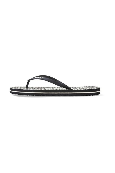 O'Neill, Papuci flip-flop de cauciuc Profile, Alb/Negru, 37