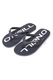 O'Neill, Papuci flip-flop cu logo, Alb, Bleumarin, 44