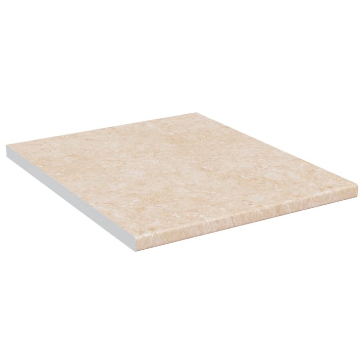 vidaXL bézs forgácslap márványtextúrájú konyhapult 50 x 60 x 2,8 cm 339578