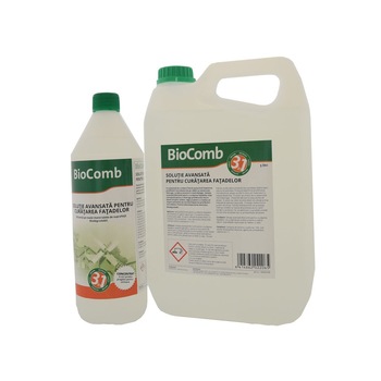 Solutie avansata pentru curatarea fatadelor BioComb 3in1 - 1 lit Solutie avansata pentru curatarea fatadelor BioComb 3in1 - 1 lit