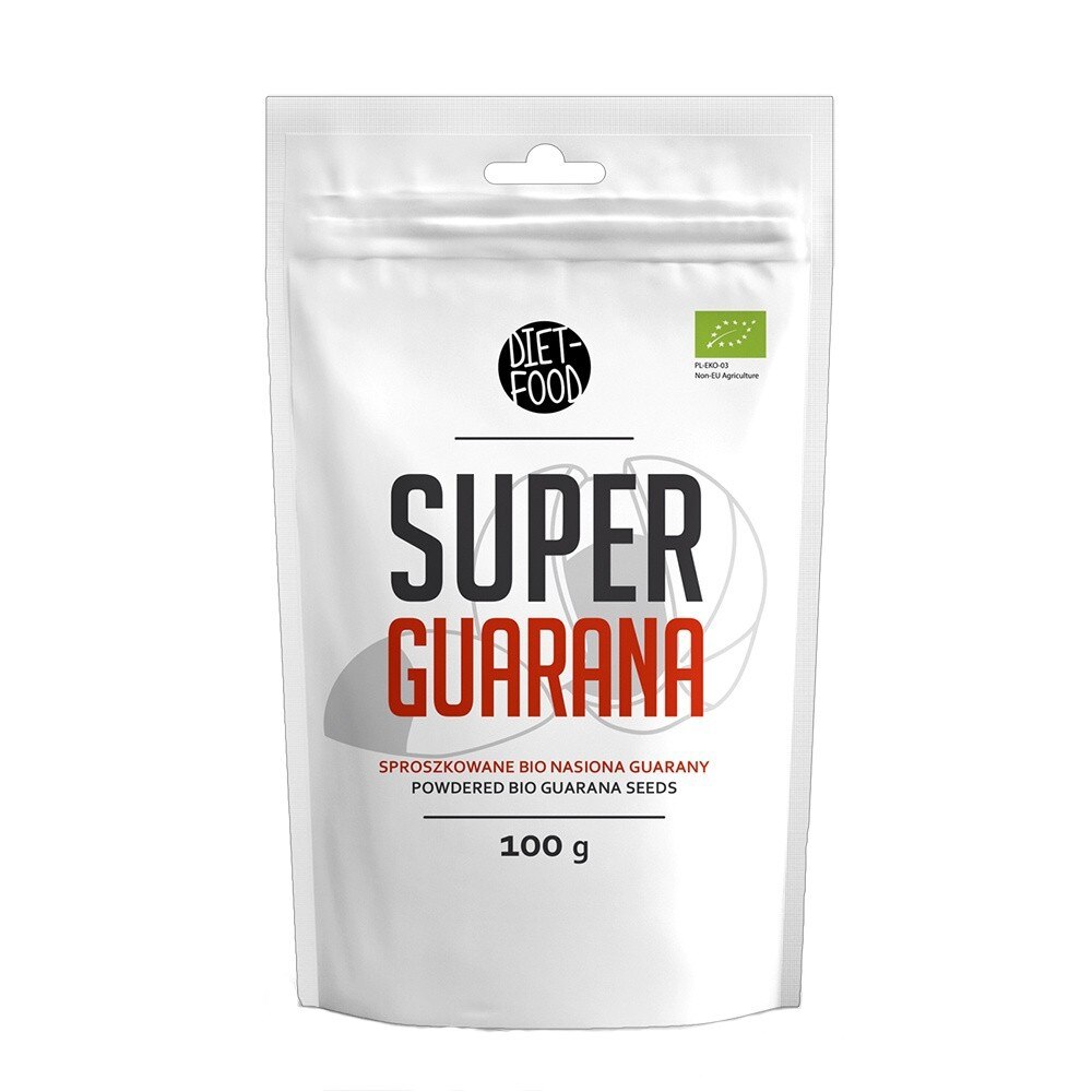 Guarana pulbere bio, Diet Food, 100g