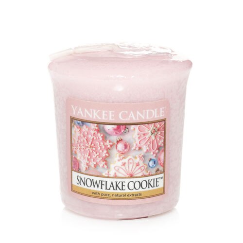Lumanare Parfumata Votive Snowflake Cookie, Yankee Candle