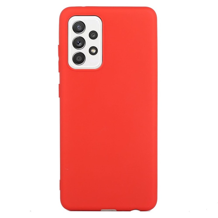 Силиконов Кейс за Samsung Galaxy A53, Удароустойчив, Red
