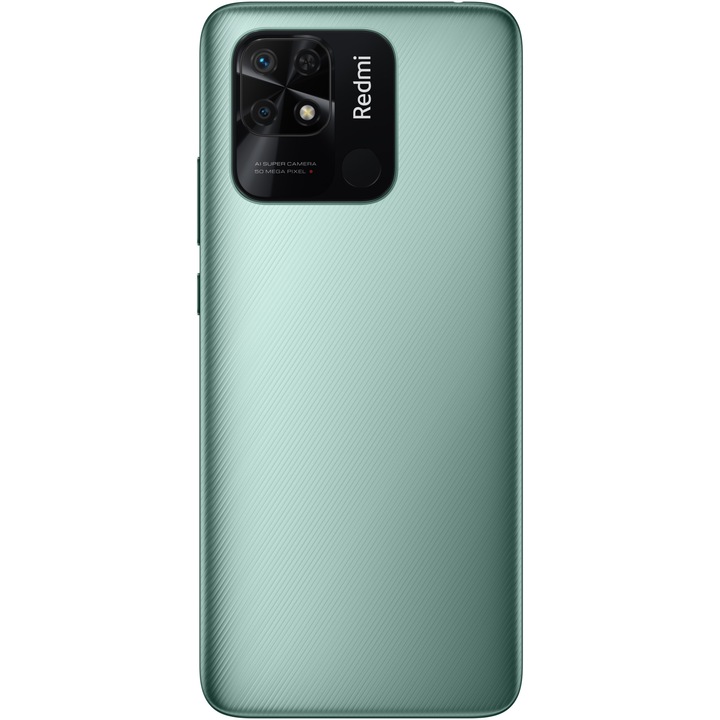 Смартфон Xiaomi Redmi 10C, 4GB RAM, 128GB, Mint Green - eMAG.bg