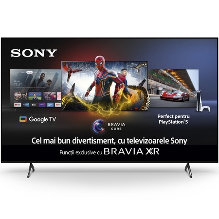 Televizor Sony OLED 65A75K, 164 cm, Smart Google TV, 4K Ultra HD, 100 Hz, Clasa F