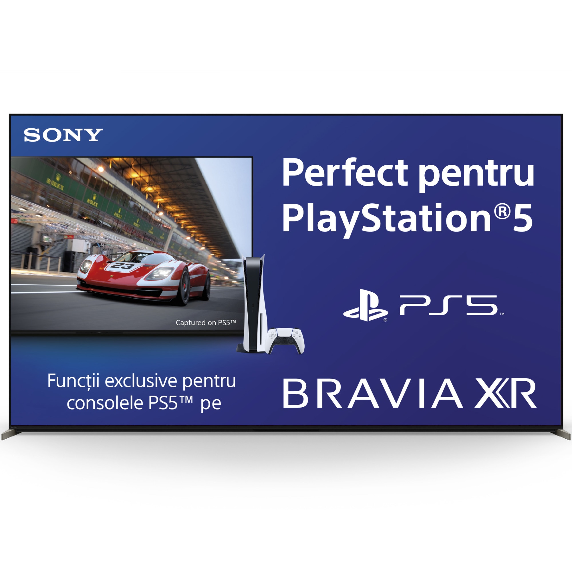 Televizor Sony Mini LED 85X95K, 215 cm, Smart Google TV, 4K Ultra HD, 100 Hz, Clasa E
