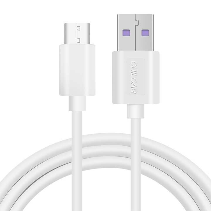 Cablu USB tip C, Onikuma, 1,5m, Incarcare rapida, Alb