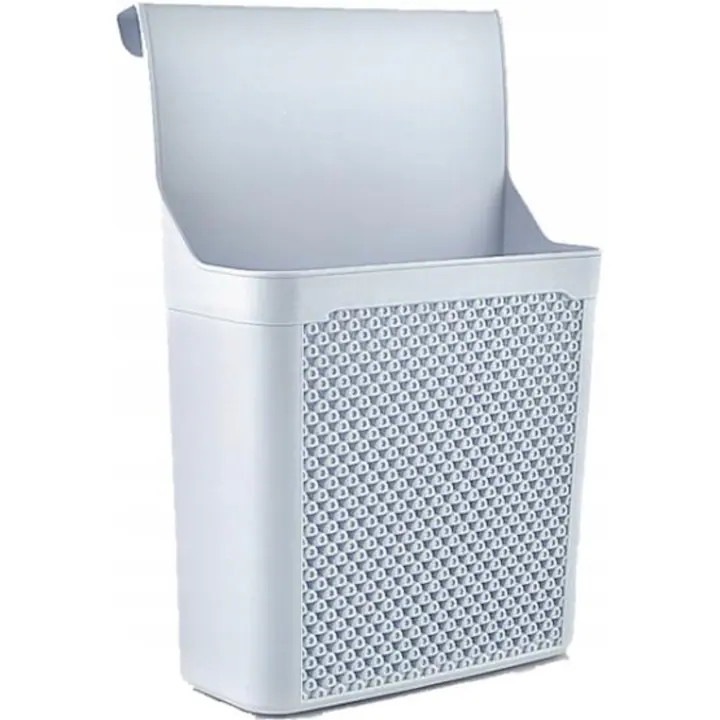 Cos organizare depozitare pentru usa dulap, inaltime 35 cm x latime 24 cm