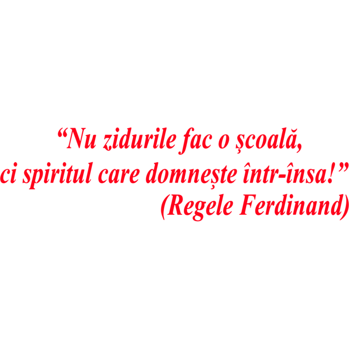 Sticker decorativ pentru perete, Nu zidurile fac o scoala, 50x15cm, rosu