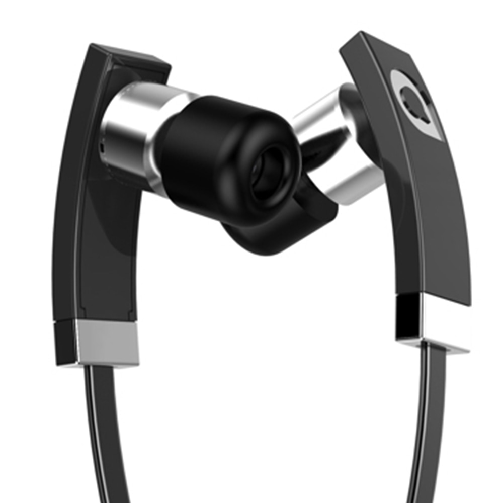 Casti audio compatibile cu iPhone, Telemax, Negru
