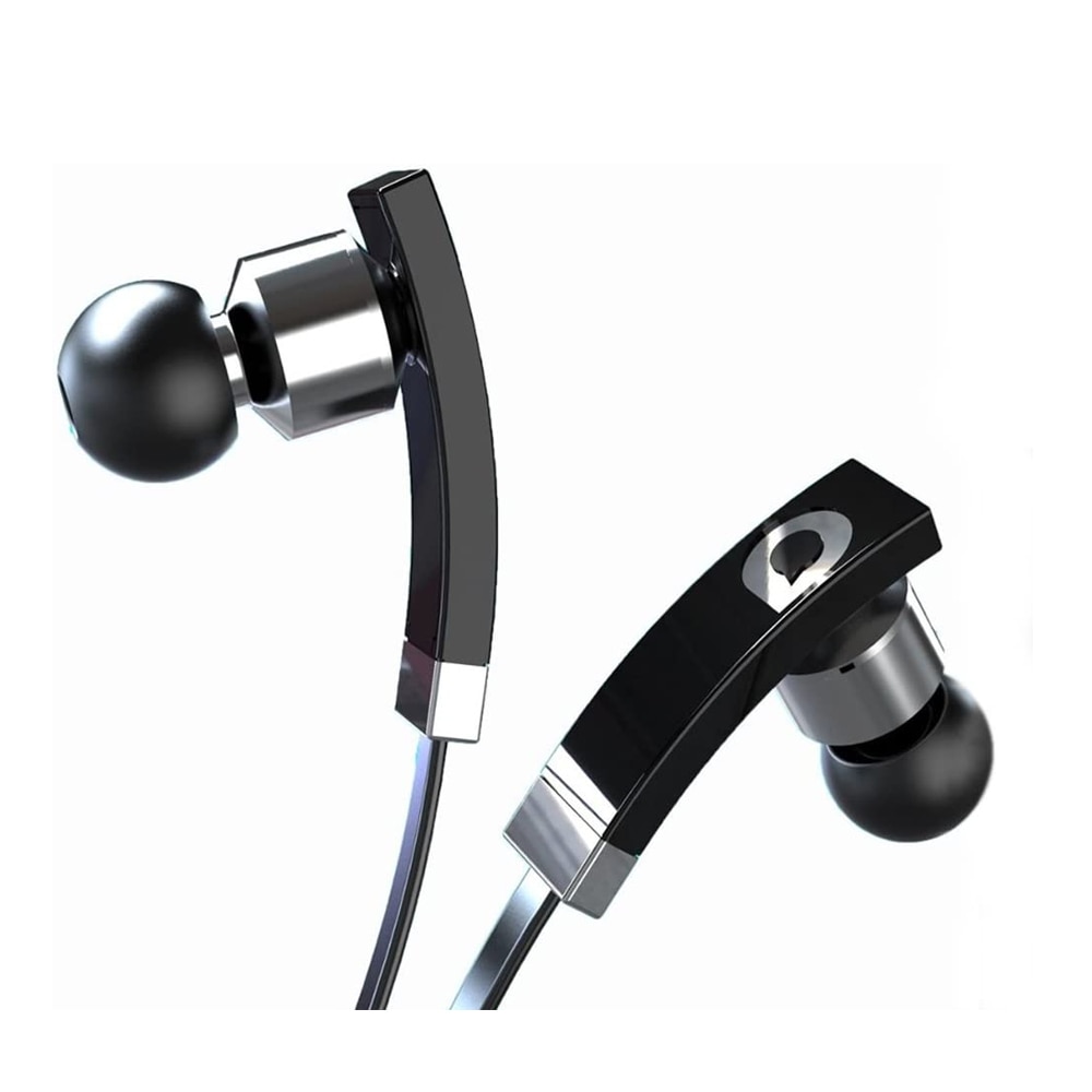 Casti audio compatibile cu iPhone, Telemax, Negru