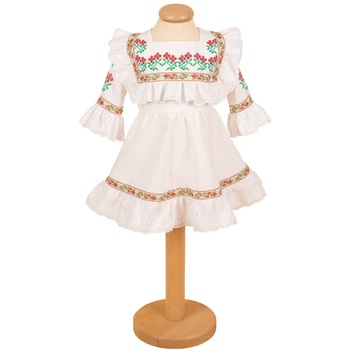 Rochie fete model traditional Rochie fete model traditional