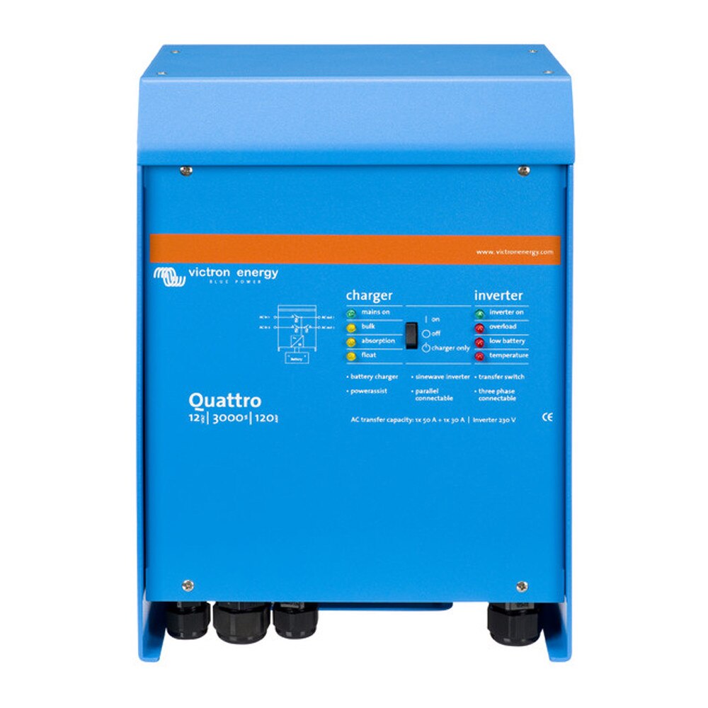 Invertor solar Victron Quattro 12V/3000/120-50/50