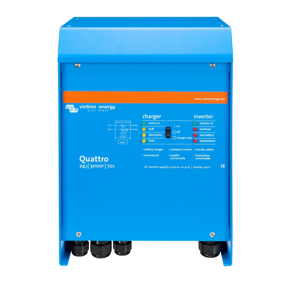 Invertor solar Victron Quattro 24V/3000/70-50/50