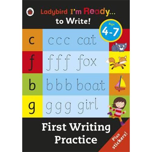 First Writing Practice: Ladybird I'm Ready to Write Sticker Activity Book