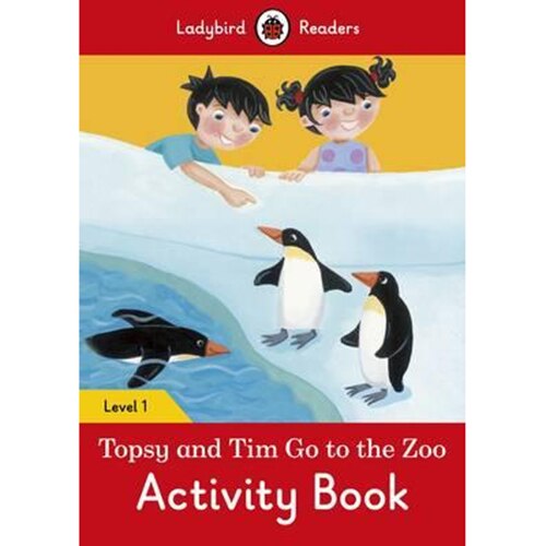 Topsy and Tim: Go to the Zoo Activity Book – Ladybird Readers Level 1