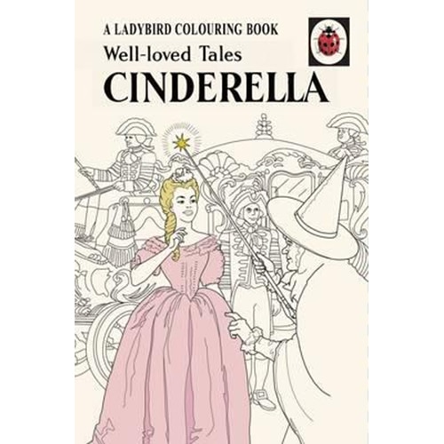 Well-Loved Tales Cinderella: A Ladybird Vintage colouring book