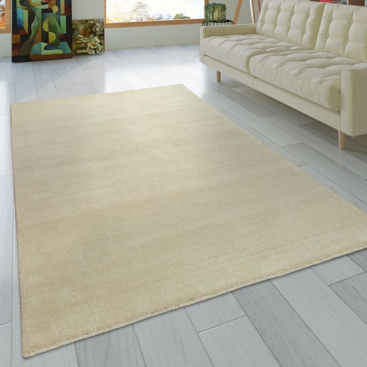 Kézi csomózású szőnyeg krém, modell 20299, 120x170cm