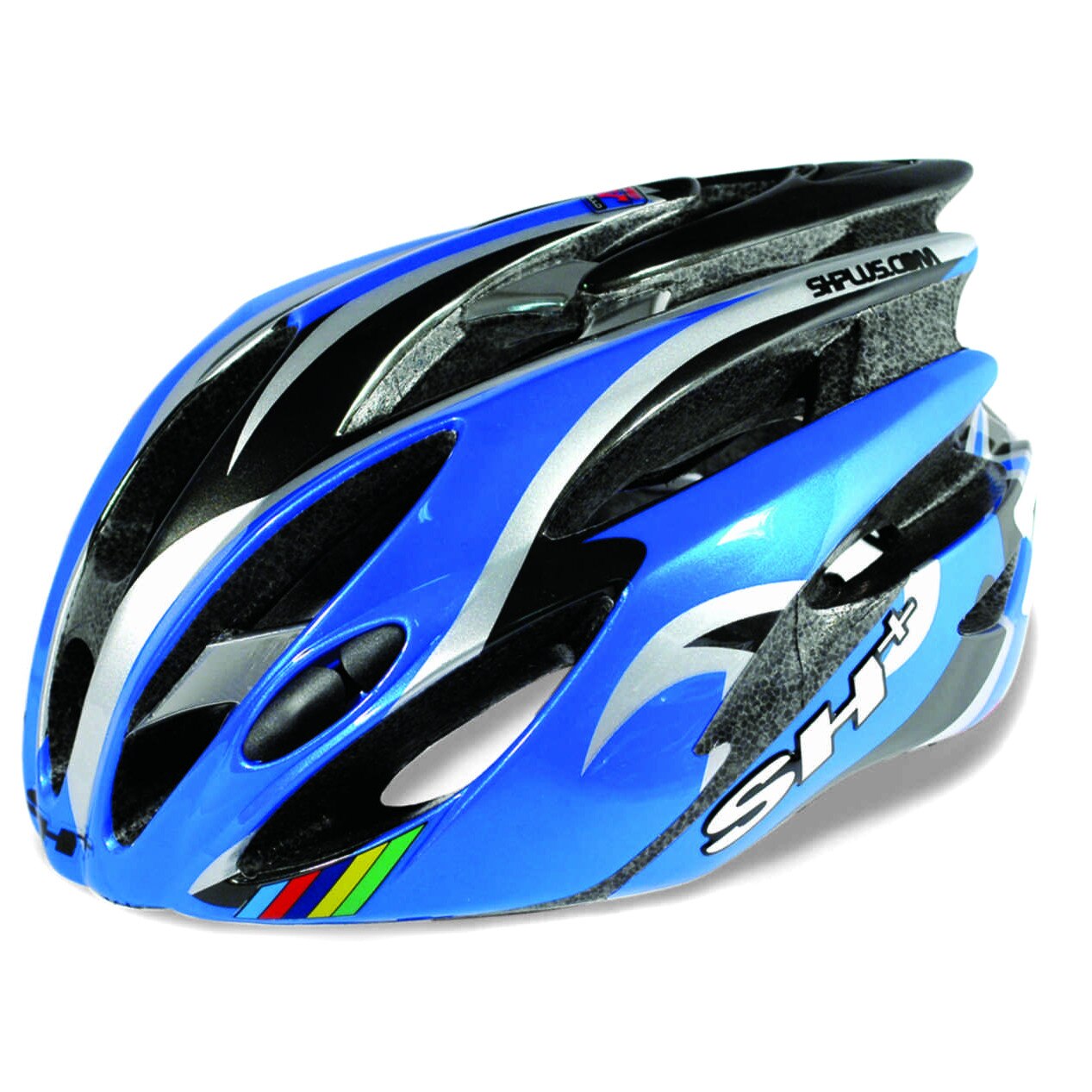 Casca SH+ NATT albastru/argintiu 54-58/S-M