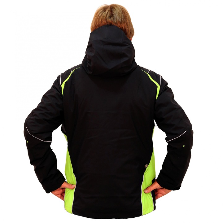 Geaca Blizzard POWER negru/verde/verde 50/M