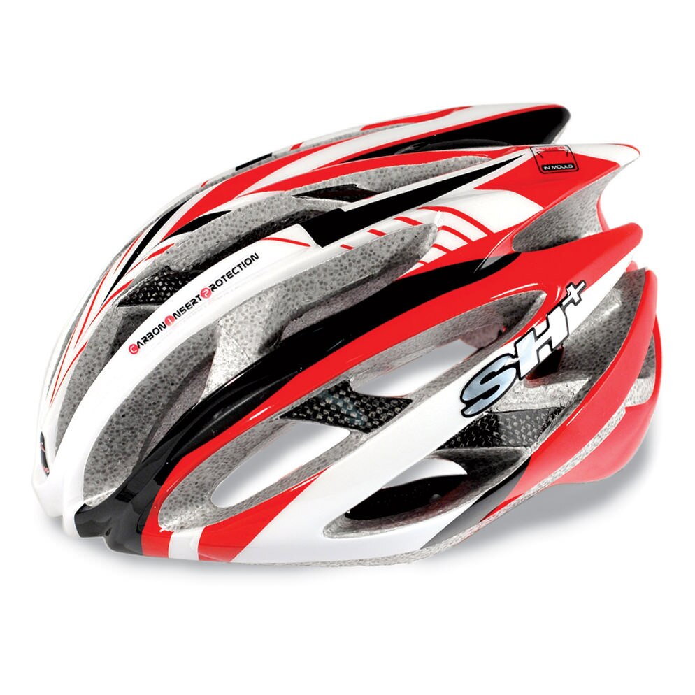 Casca SH+ ZEUSS rosu/alb 58-62/L-XL