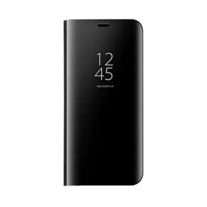 Калъф Clear View G-Tech, съвместим с Motorola Moto G8 Power Lite, черен