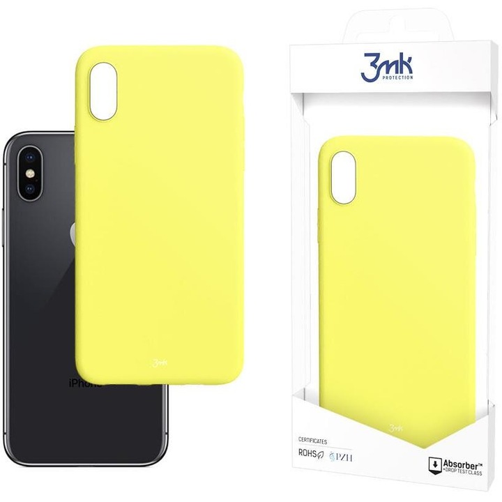 Apple iPhone X / XS - 3MK Matt tok Lime