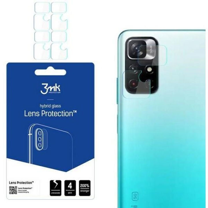 Протектор 3Mk Lens Protect, за Xiaomi Redmi Note 11 5G, за камера, 4 броя