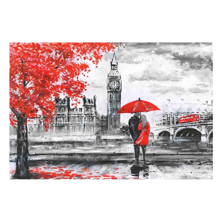 Arthub Vászonfestmény, London Love, 20x30cm