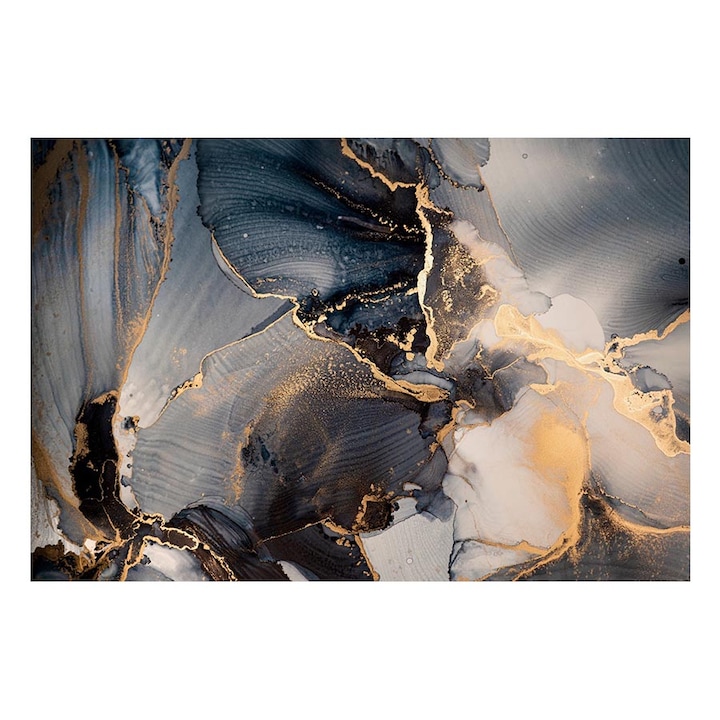 Arthub Vászonfestmény, Golden Abstract Marble, 50x70cm