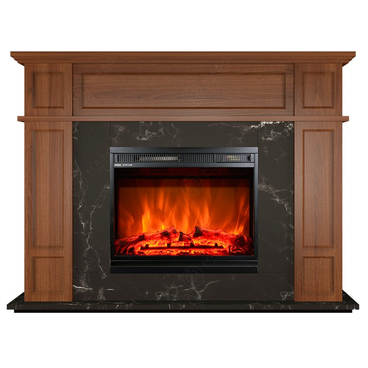 Semineu electric, Masomi, Vilnus 29 & Loran-23 Color' 1600 W, Nuc deschis, 132*100*30 cm