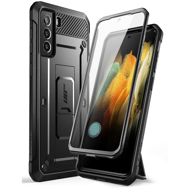 Калъф Supcase Unicorn Beetle Pro за Samsung Galaxy S21 FE, Black