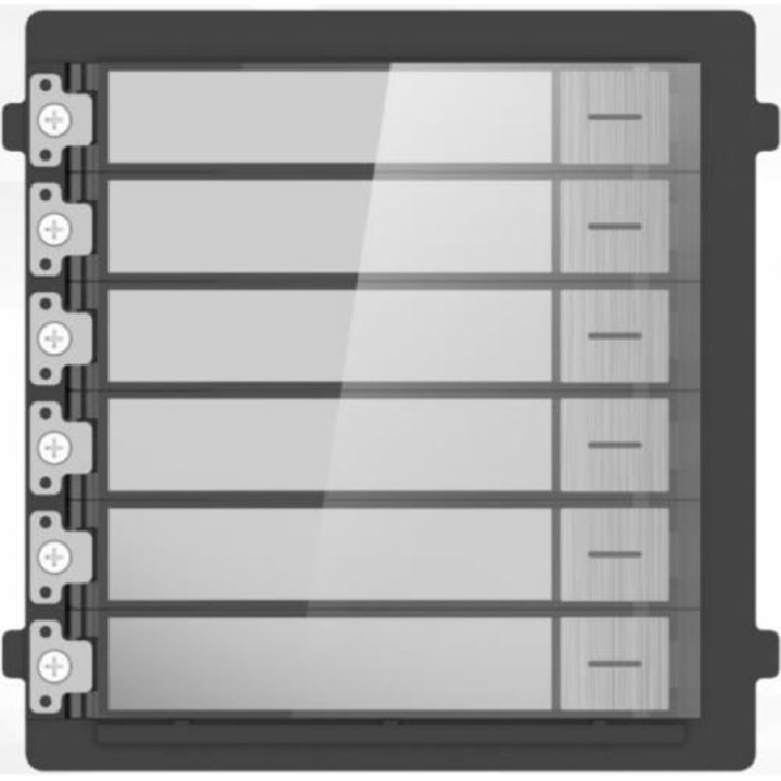 Hikvision DS-KD-KK/S gombos hozzáférési névtábla modul