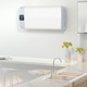 Boiler electric Ariston Velis Evo 50 EU, 2 x 1500 W, 50 l, 0.8 Mpa, Functie ECO EVO, Izolatie termica, Doua rezervoare, Protectie electrica IPX4, Instalare V/O