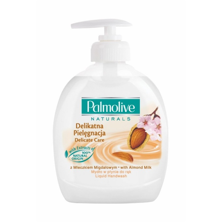 Palmolive Almond, течен сапун, 300 мл