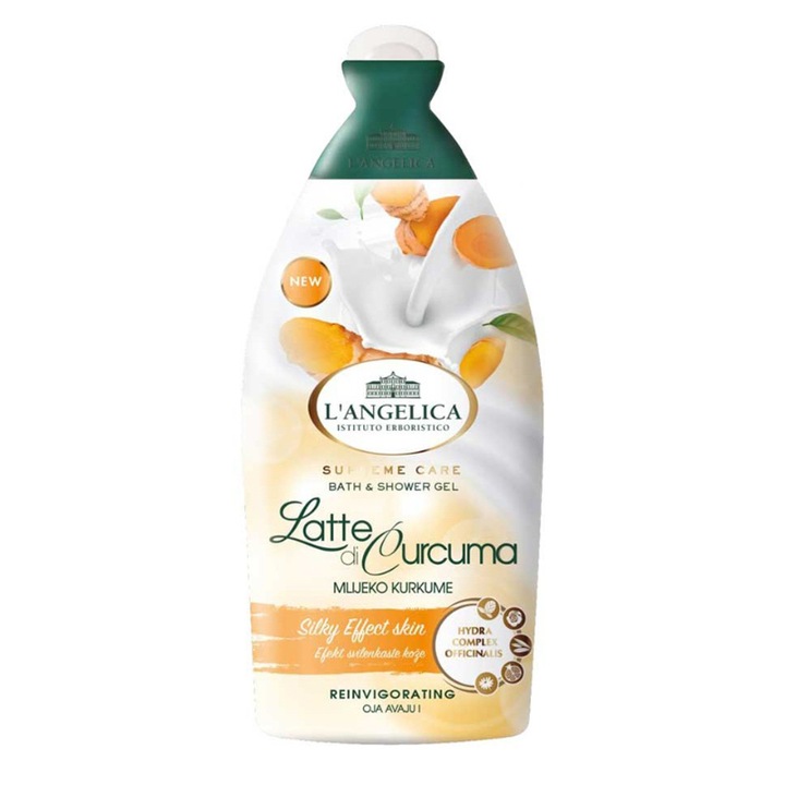 Душ гел L'angelica officinalis куркума 500мл