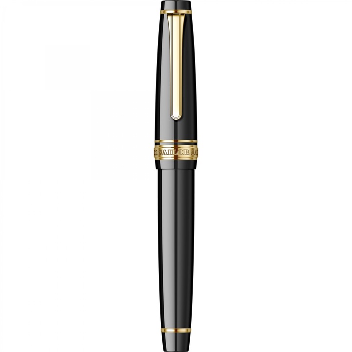 Stilou Sailor Professional Gear, Regular Size, Black GT