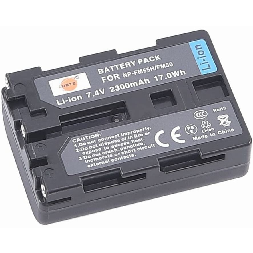 DSTE 2 Stuks NP FM55H FM50 2300mAh/7.4V Batterijlader Compatibel Met Sony Fm30 Fm51 Qm50 Qm51 Ccd Trv126 Trv128 Tr208 Tr408 Tr748 Trv106 Camera 787686672 DSTE 2 Stuks NP FM55H FM50 2300mAh/7.4V Batterijlader Compatibel Met Sony Fm30 Fm51 Qm50 Qm51 Ccd Trv126 Trv128 Tr208 Tr408 Tr748 Trv106 Camera 787686672